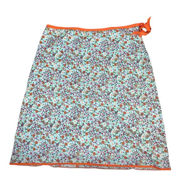 Max Studio Dresses & Skirts - Max Studio Women Ditzy Floral Skirt Size Large Travel Vacation Beach Resort Twee